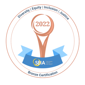 2022 Diversity, Equity, Inclusion, and Justice Bronze Certification Graphic